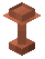 Copper candlestick