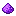 Magenta glowing powder