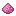 Pink glowing powder