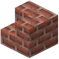 Brick inner stairs