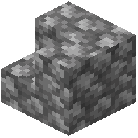 Cobblestone inner stairs