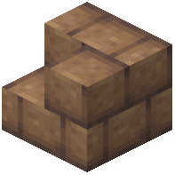 Mud bricks inner stairs