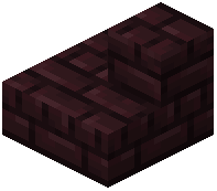 Nether brick outer stairs