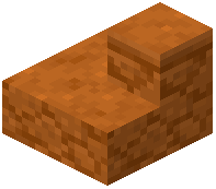 Red sandstone outer stairs