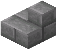 Stone brick outer stairs