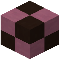 Black magenta terracotta tiles