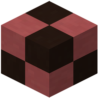 Black pink terracotta tiles