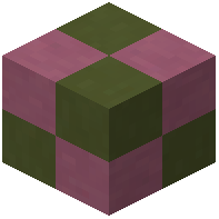 Green magenta terracotta tiles