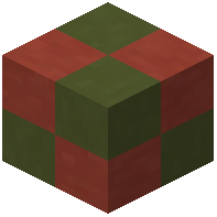 Green red terracotta tiles