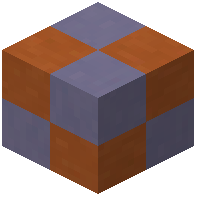 Light blue orange terracotta tiles