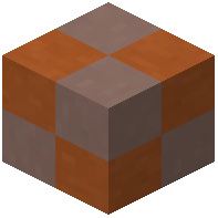 Light gray orange terracotta tiles