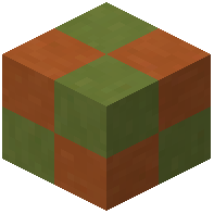Lime orange terracotta tiles
