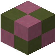 Magenta green terracotta tiles