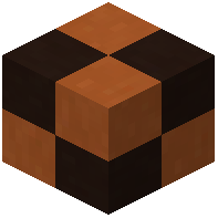 Orange black terracotta tiles