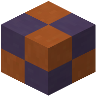 Orange blue terracotta tiles