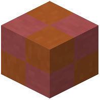 Orange pink terracotta tiles