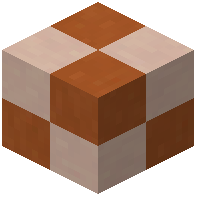 Orange white terracotta tiles