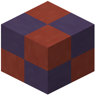 Red blue terracotta tiles