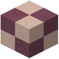 White purple terracotta tiles