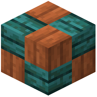 Acacia warped wooden mosaic