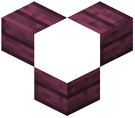 Dead crimson wooden mosaic