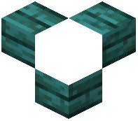 Fir warped wooden mosaic
