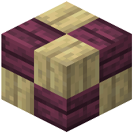 Birch crimson wooden mosaic
