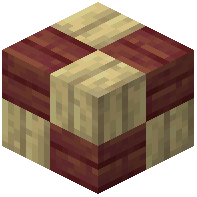Birch mangrove wooden mosaic