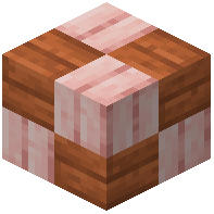 Cherry acacia wooden mosaic