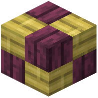 Crimson bamboo wooden mosaic