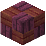 Crimson mangrove wooden mosaic