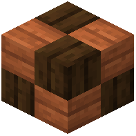 Dark oak acacia wooden mosaic