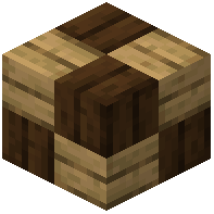 Dark oak oak wooden mosaic