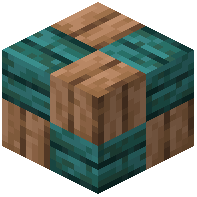 Jungle warped wooden mosaic