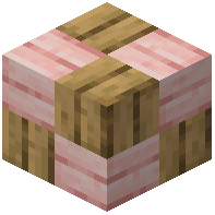 Oak cherry wooden mosaic