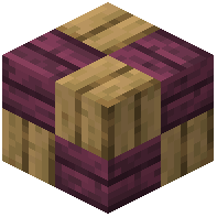 Oak crimson wooden mosaic