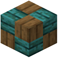 Spruce warped wooden mosaic