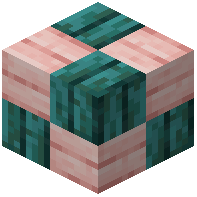 Warped cherry wooden mosaic