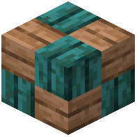 Warped jungle wooden mosaic