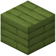 Green Painted Planks