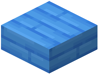 Light Blue Painted Plank Slab