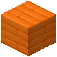 Orange Painted Planks