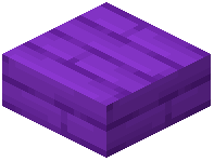 Purple Painted Plank Slab