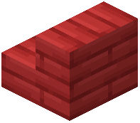 Red Painted Planks Stairs