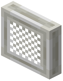 White Lattice Window