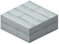 White Painted Plank Slab