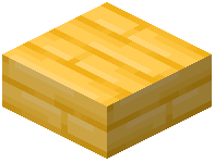 Yellow Painted Plank Slab
