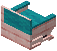 Cherry Cyan Padded Back Bench