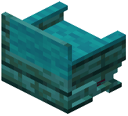 Warped Cyan Padded Back Bench