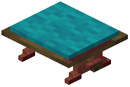 Mangrove Bench Cyan Padded